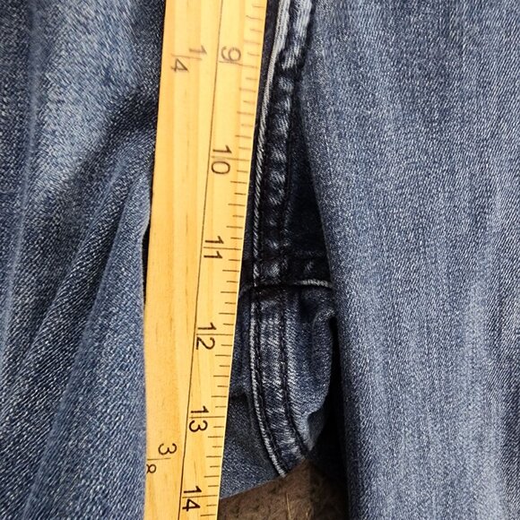 Lane Bryant Jeans Womens 18 Blue Stretch High Rise Skinny *GUC* - Picture 10 of 15